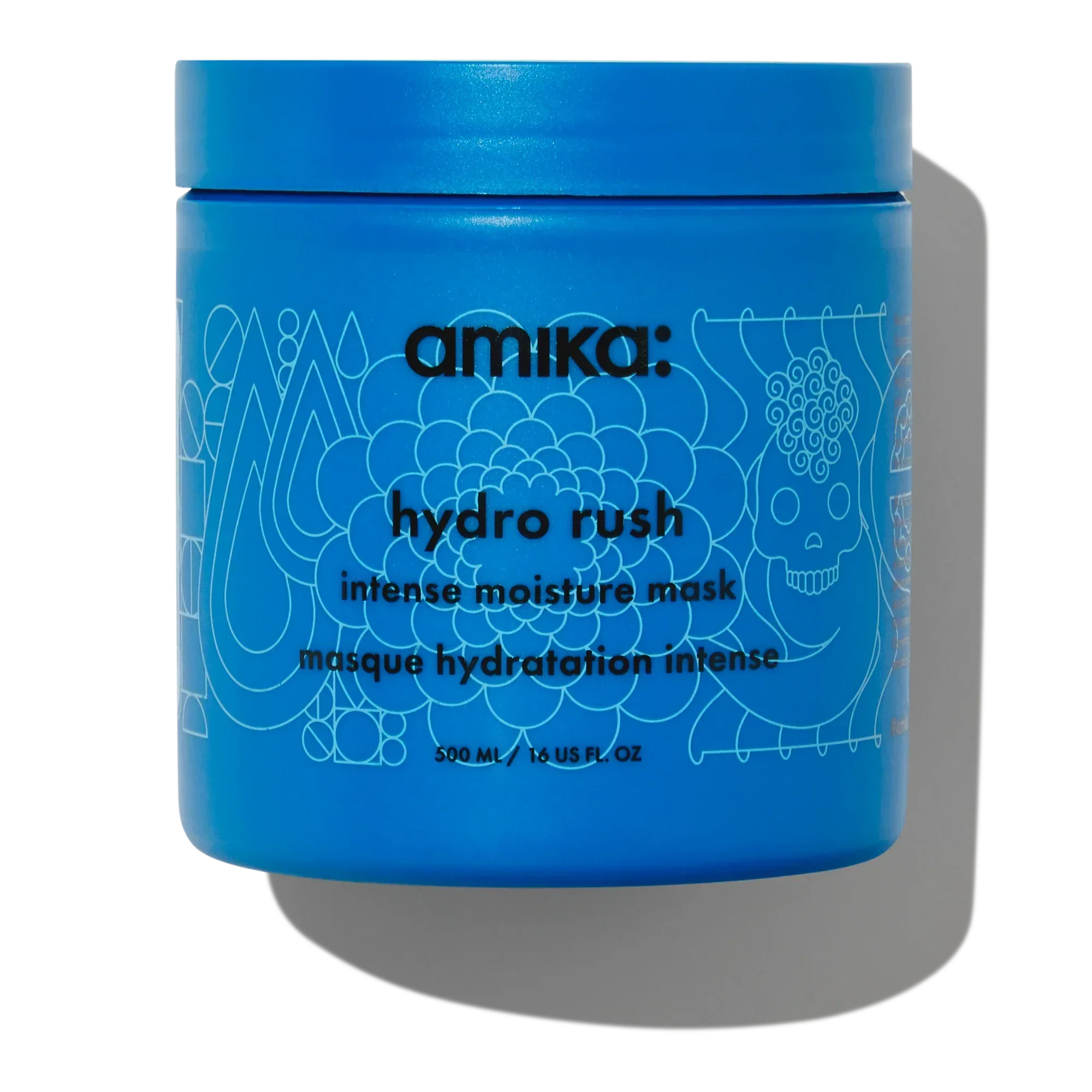 hydro rush intense moisture hair mask with hyaluronic acid - 8 oz / 250 ml