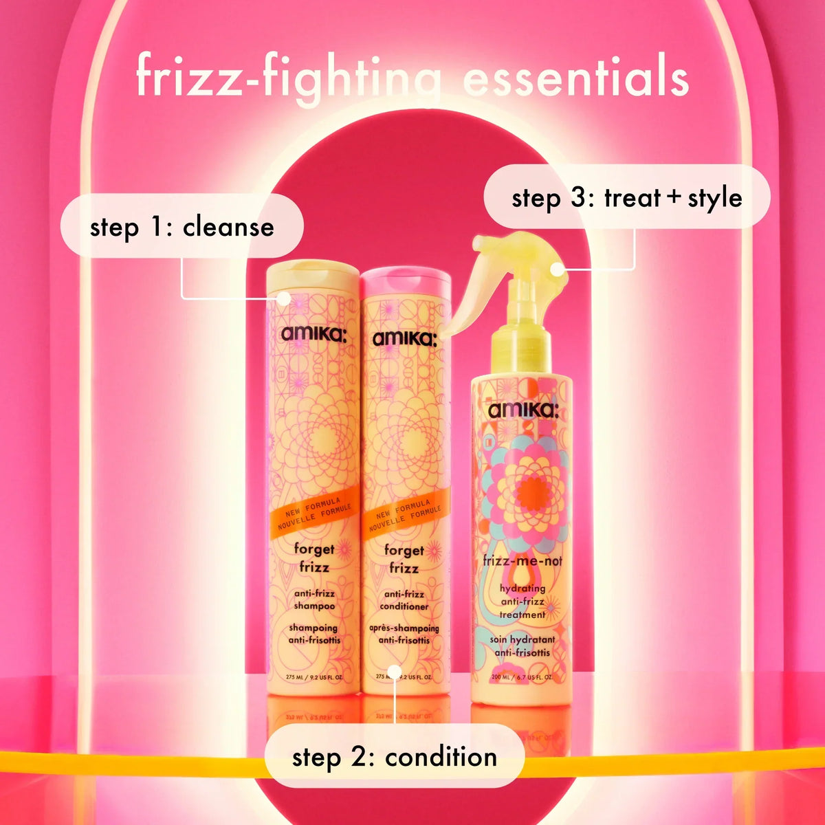 forget frizz anti-frizz conditioner - 275 ml / 9.2 oz