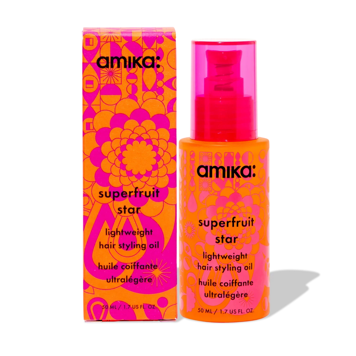 superfruit star lightweight hair styling + heat defense oil - 1.7 oz / 50 ml