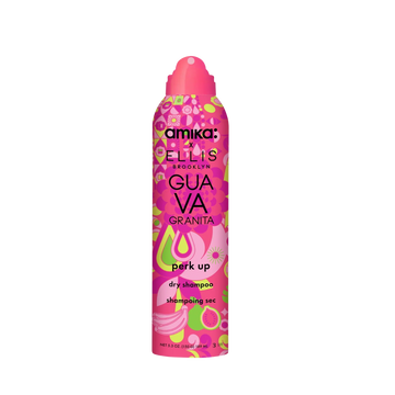 amika x Ellis Brooklyn limited-edition perk up GUAVA GRANITA dry shampoo